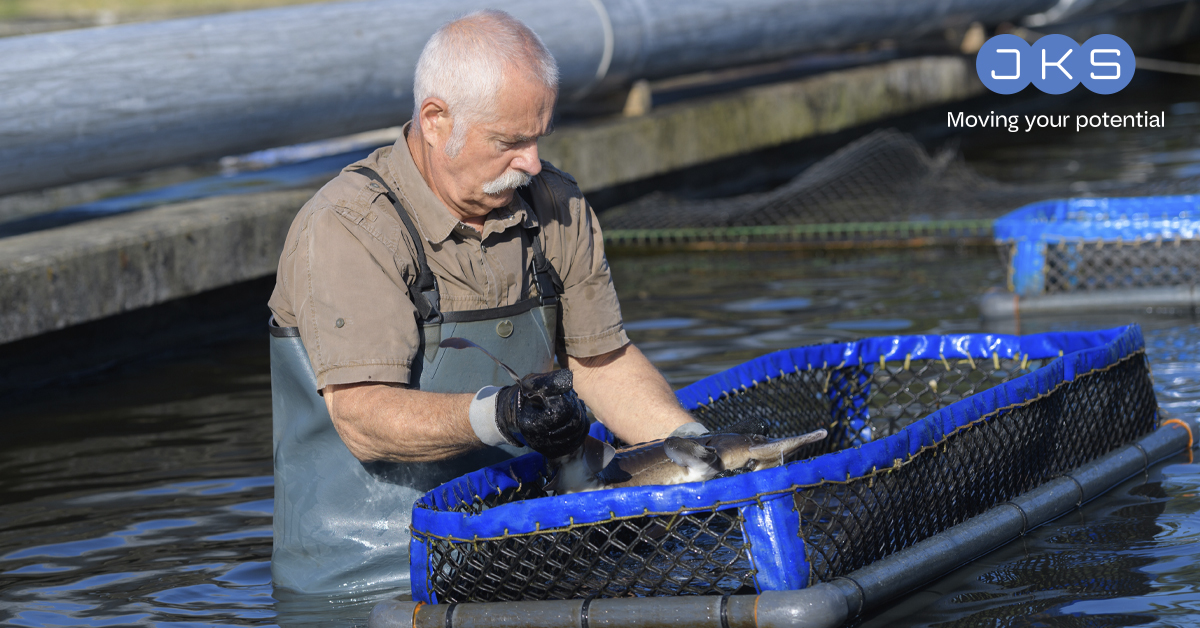 Jagt- og fiskeriarbejde logo